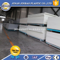 recycle plastic board 1.8mm 2mm 3mm hard surface sheet rigid pvc